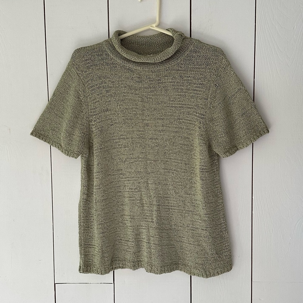 VTG Mark, Fore & Strike Roll Neck Sweater Top Sz M Sage Green